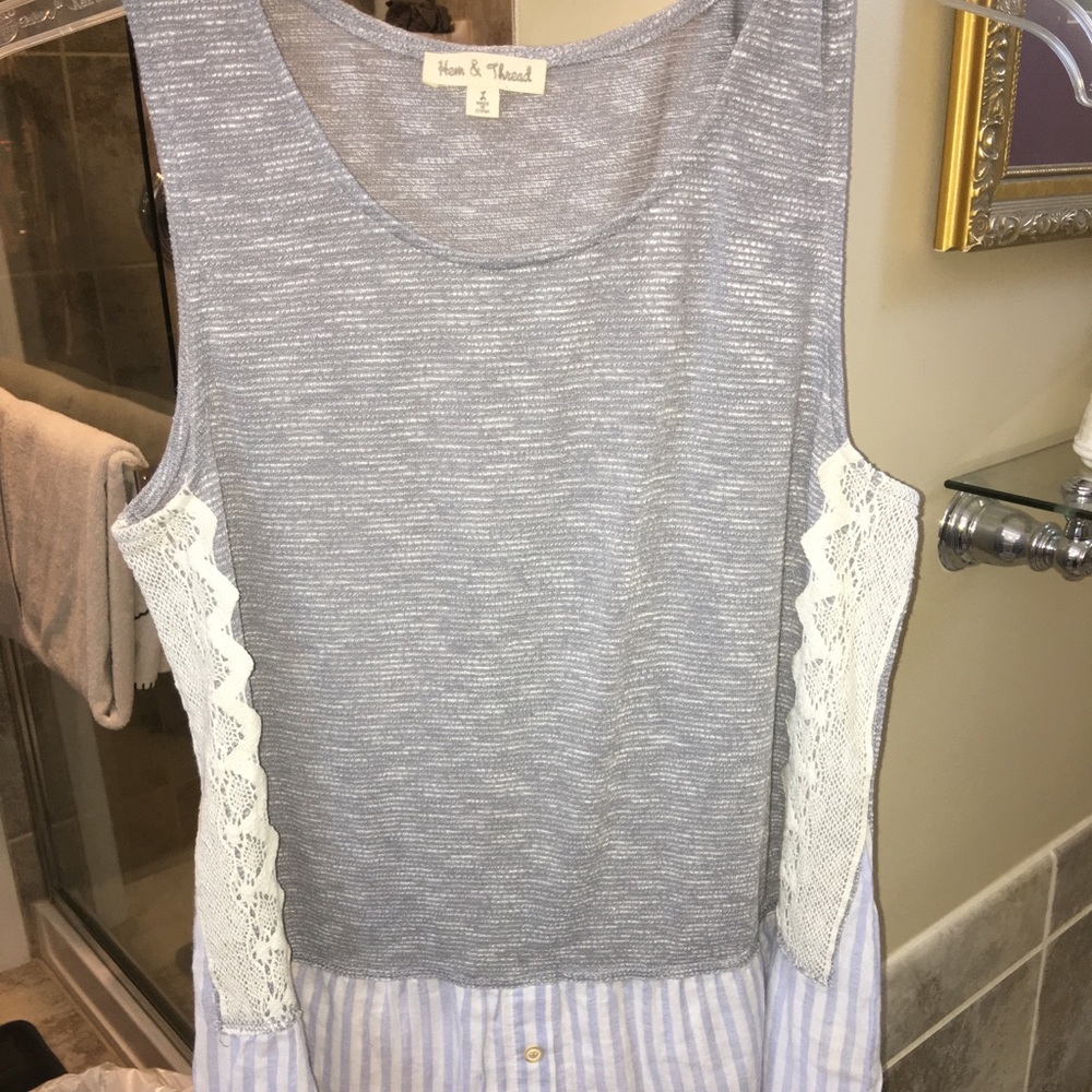 Cute Summer Top Size L EUC